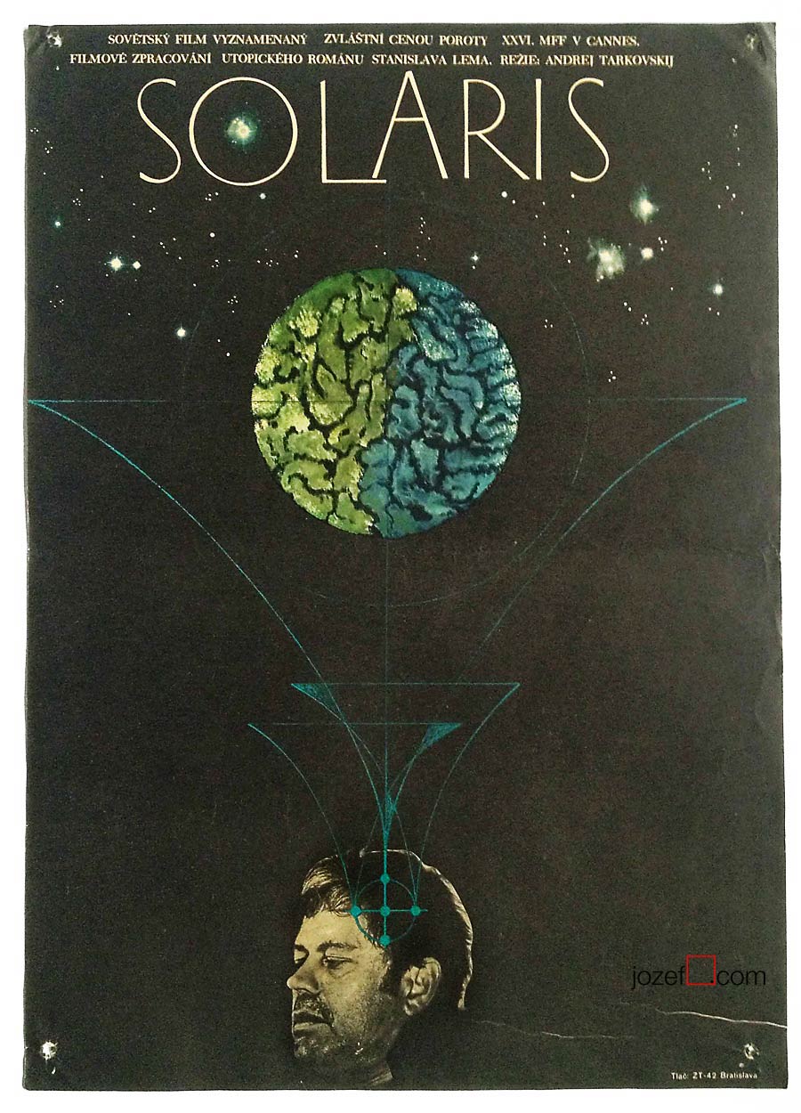 Movie poster Solaris, Andrei Tarkovsky