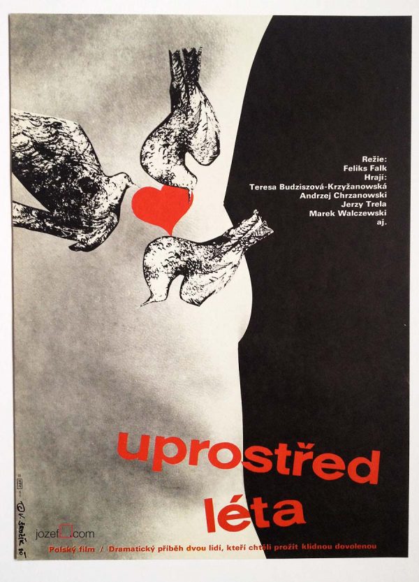 1980s Movie Poster, Romantic Poster Design