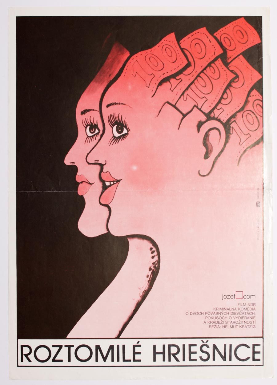 Vintage movie poster, 80s Poster design