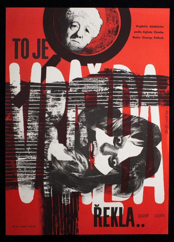Movie Poster, Murder She Said, Milos Reindl
