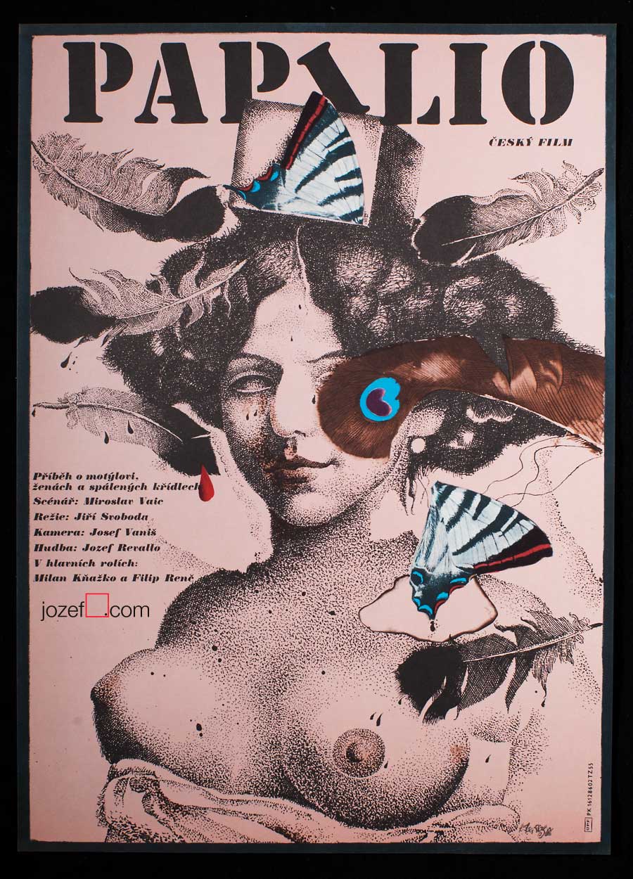 Karel Teissig, Papilio movie poster