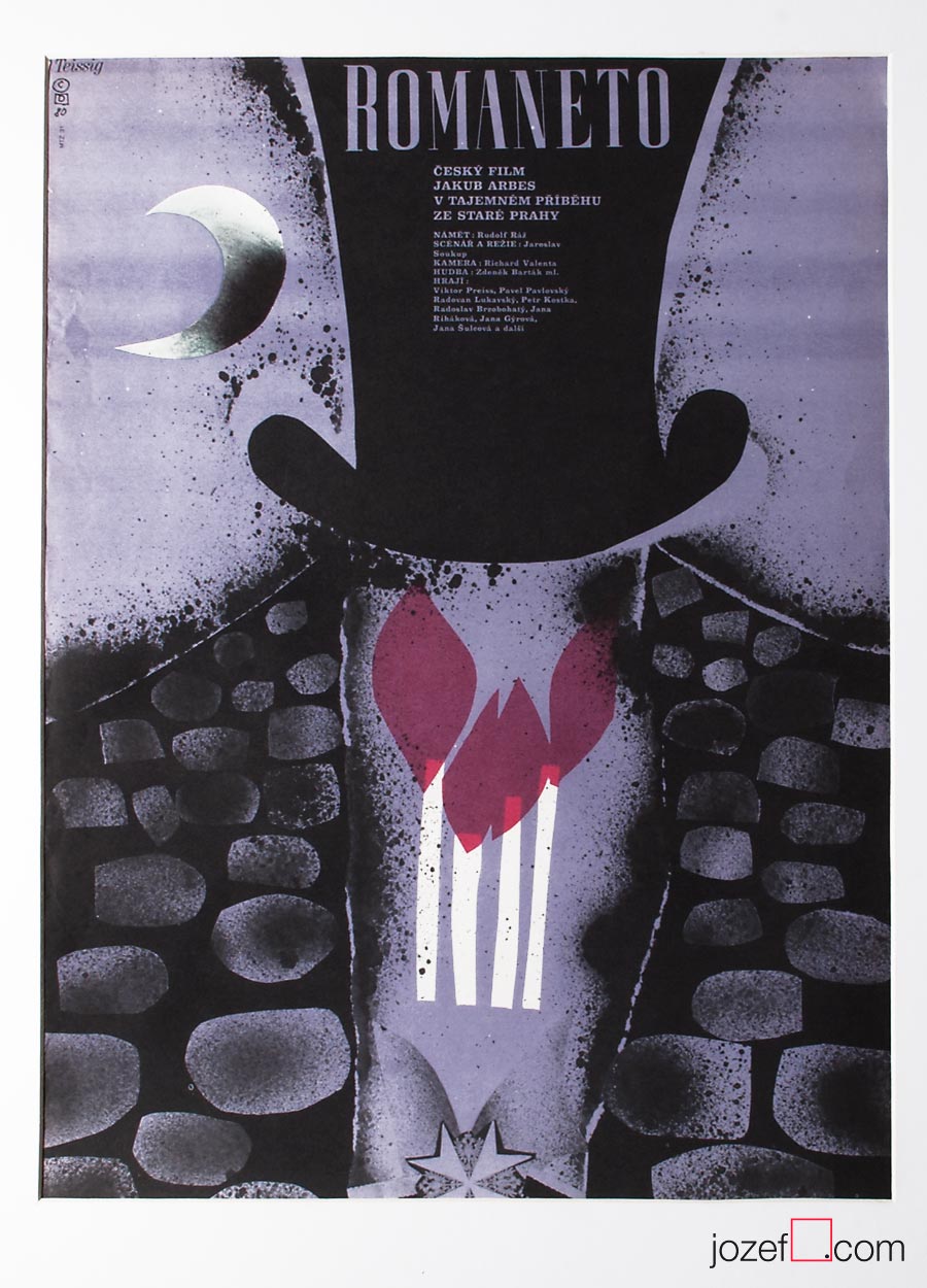 Teissig Karel, Movie poster, 80s poster