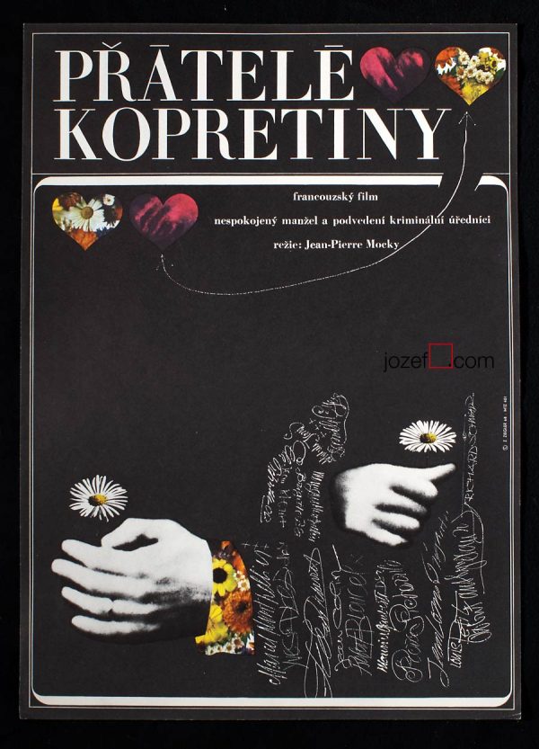 Minimalist Movie Poster, Order of the Daisy, Zdenek Ziegler