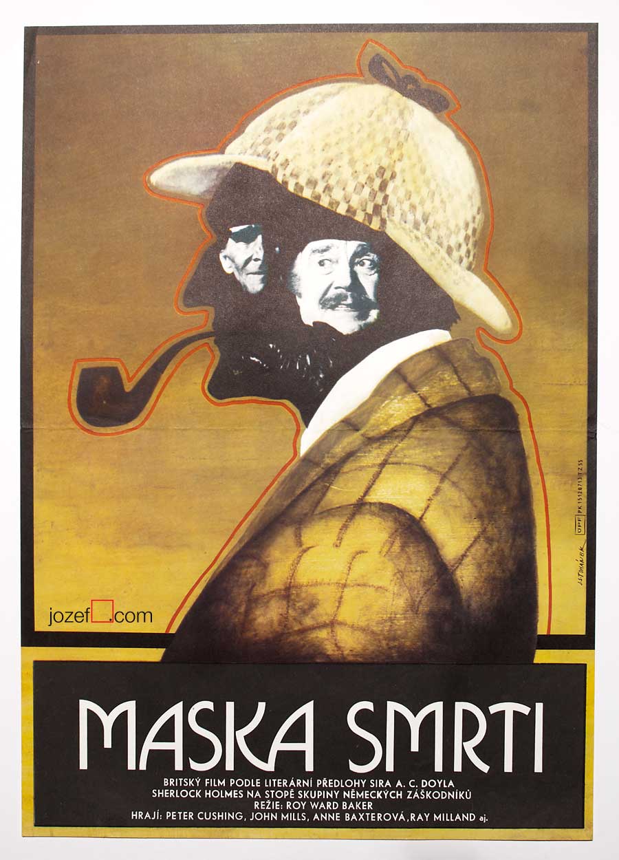 Movie Poster, Sherlock Holmes and the Masks of Death