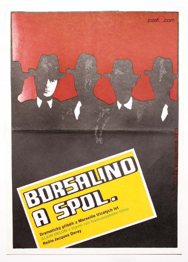 Vintage poster, Borsalino, 70s Poster