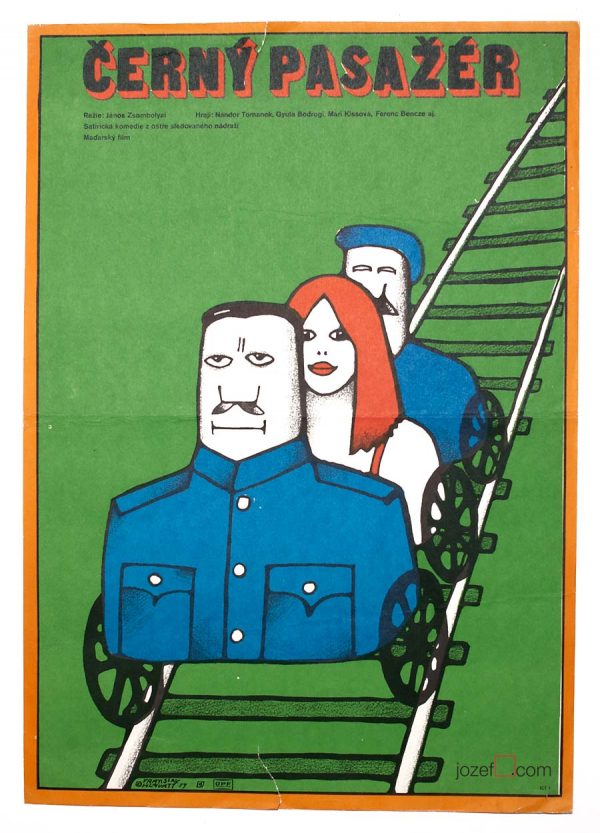 1970s movie poster - Vratislav Hlavatý