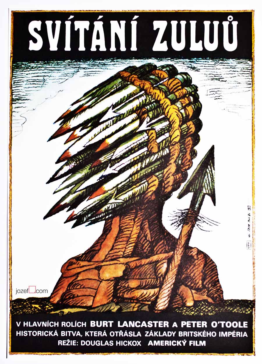 Zulu Dawn, Excellent 1980's poster.