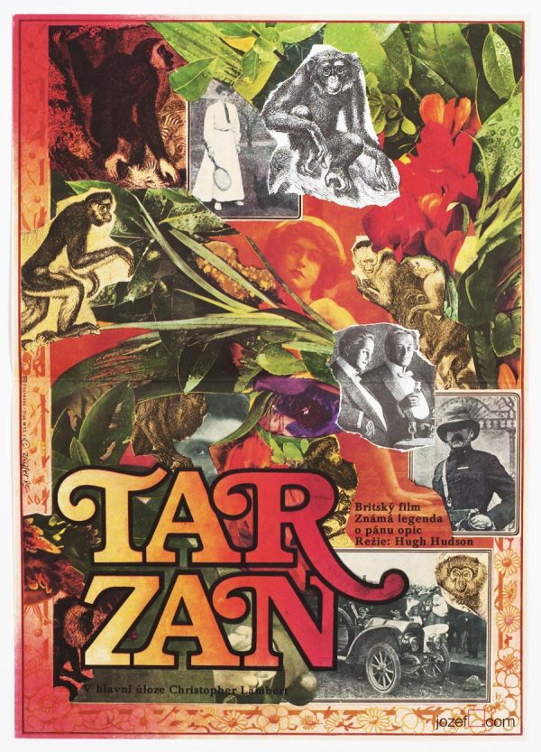 Legend of Tarzan, 80s Movie Poster