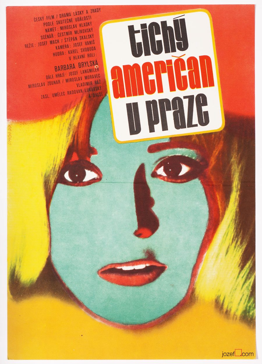 Minimalist poster, 1970s movie poster