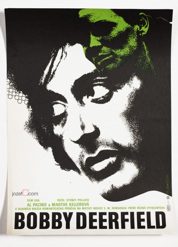 Bobby Deerfield movie poster, Al Pacino
