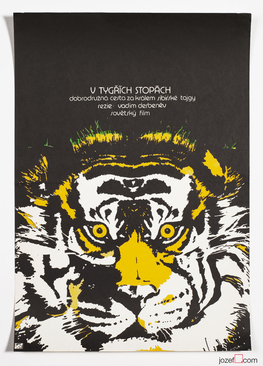 Movie poster, In the Footsteps of Tiger
