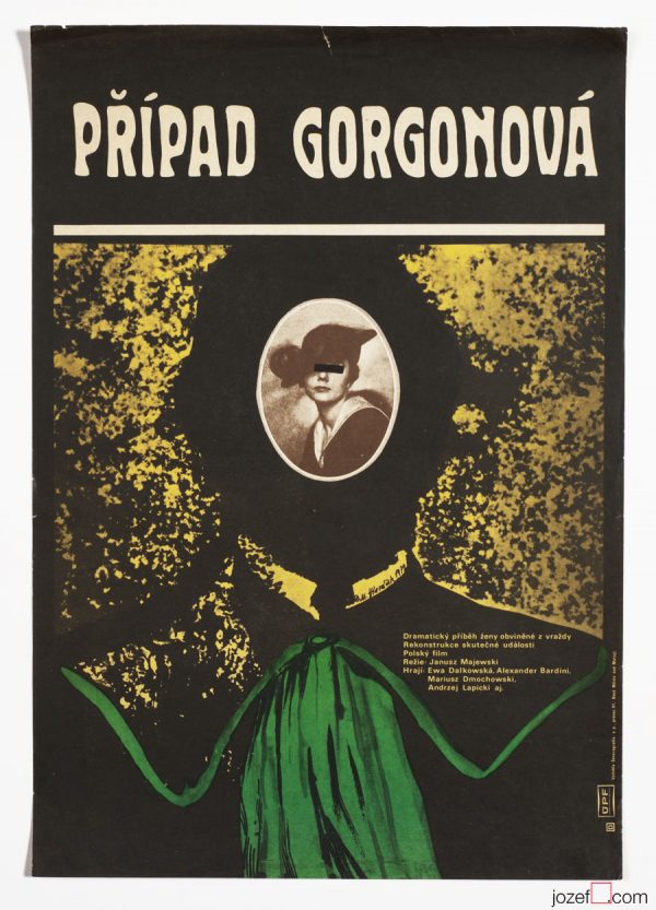 Collage poster, The Gorgon Case