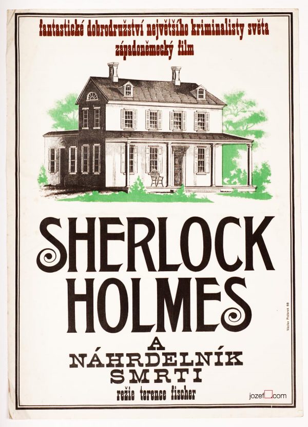 Sherlock Holmes poster, 1960s movie poster