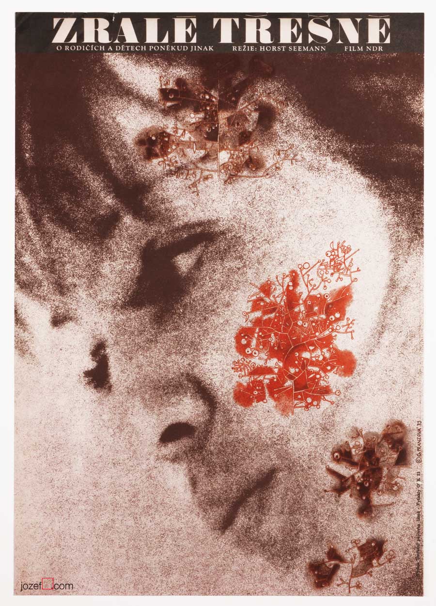 Ripe Cherry Movie Poster, Olga Franzová, 1973