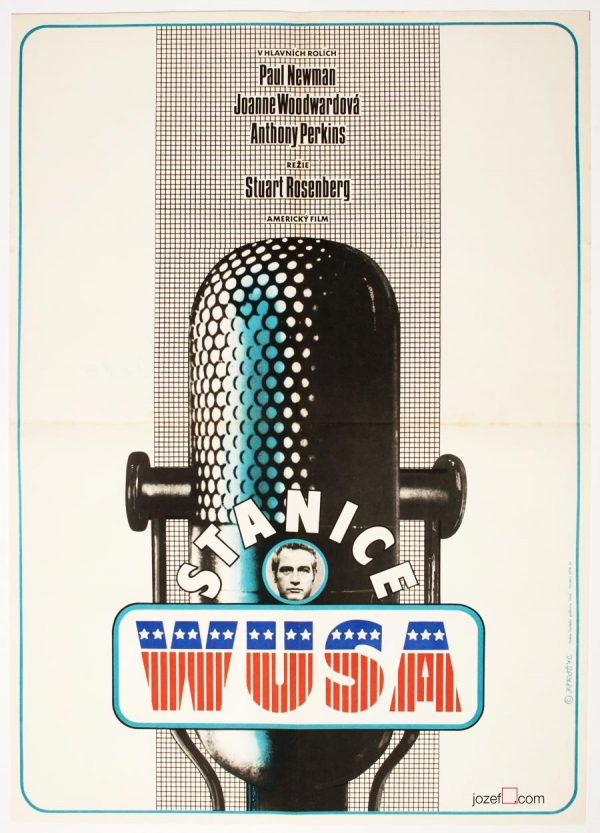 WUSA, Vintage Movie Poster, A1 Poster size