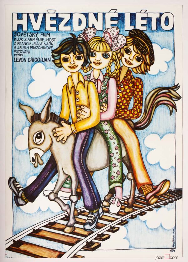Kids movie poster, 1980s Poster Design