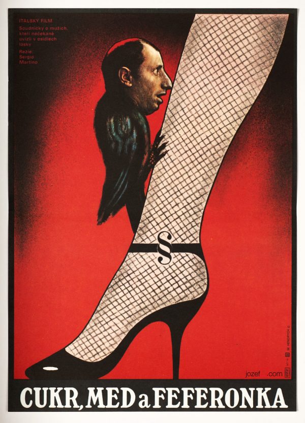Vintage Movie Poster, Italian comedy