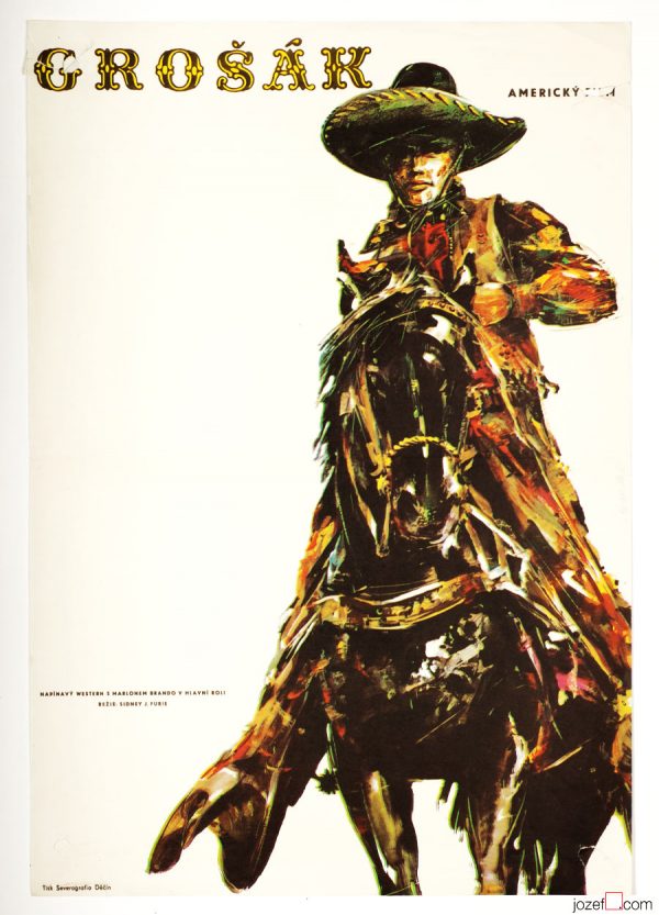 The Appaloosa, Movie Poster, 70s Poster Art