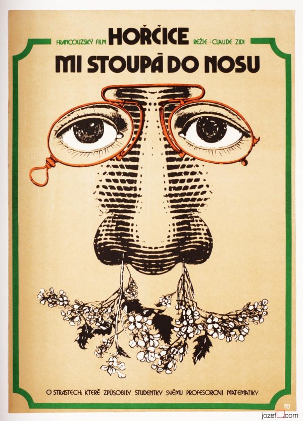 1970s Movie Poster, I'm Loosing My Temper, H. Michalikova