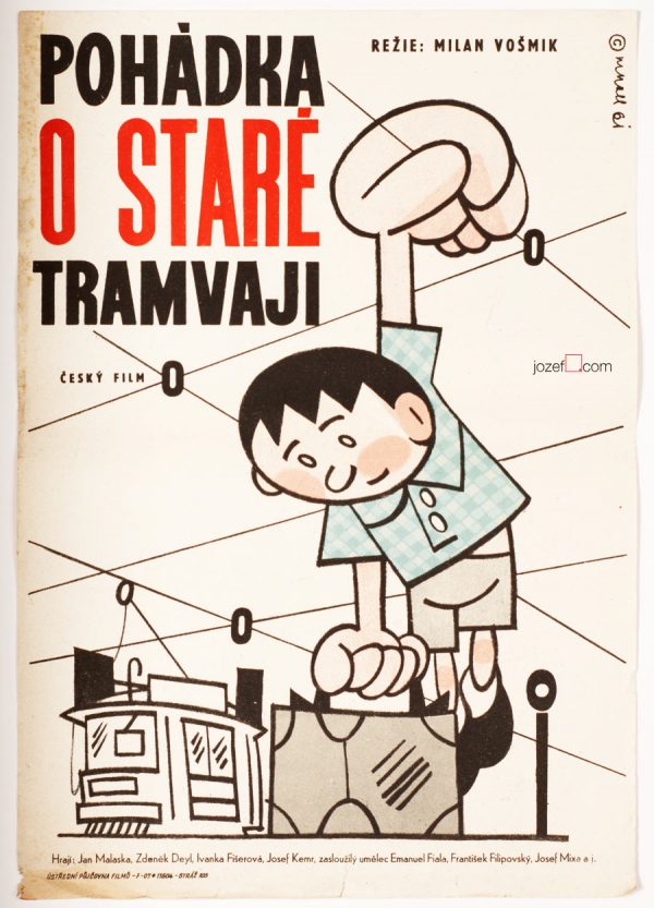 1960s Movie Poster, Tale of an Old Tram