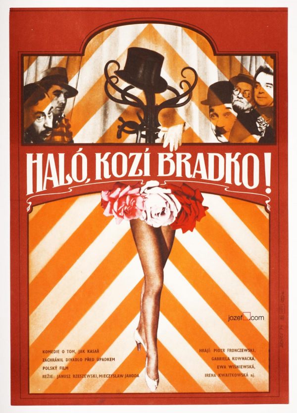 Collage poster, Hallo Szpicbródka