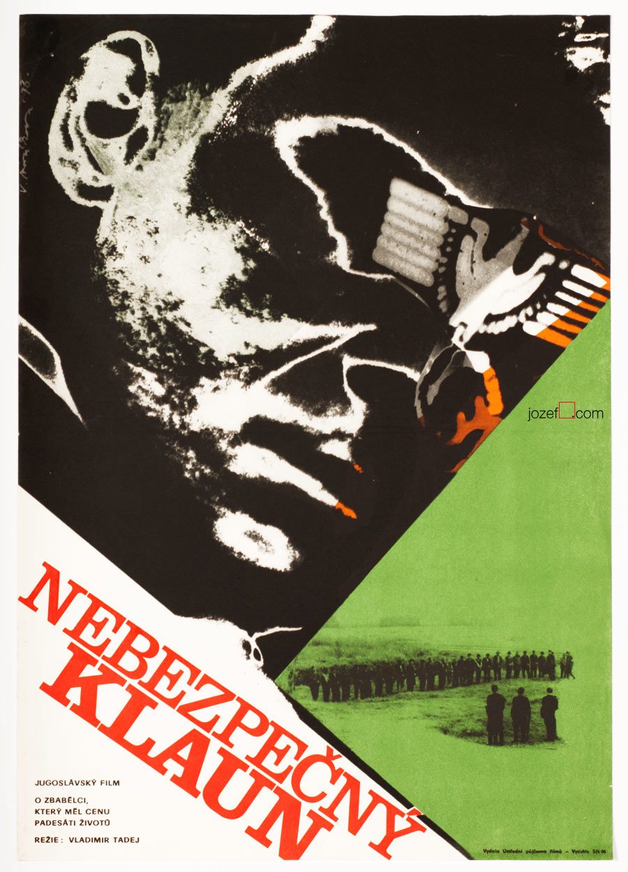 Abstract Movie Poster, Hitler from Our Street, Vera Novakova