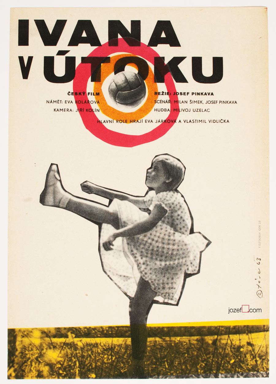 1960s poster Art, Minimalist movie poster