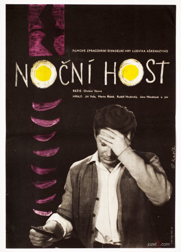 Film Poster, Night Guest, Vaclav Kasik