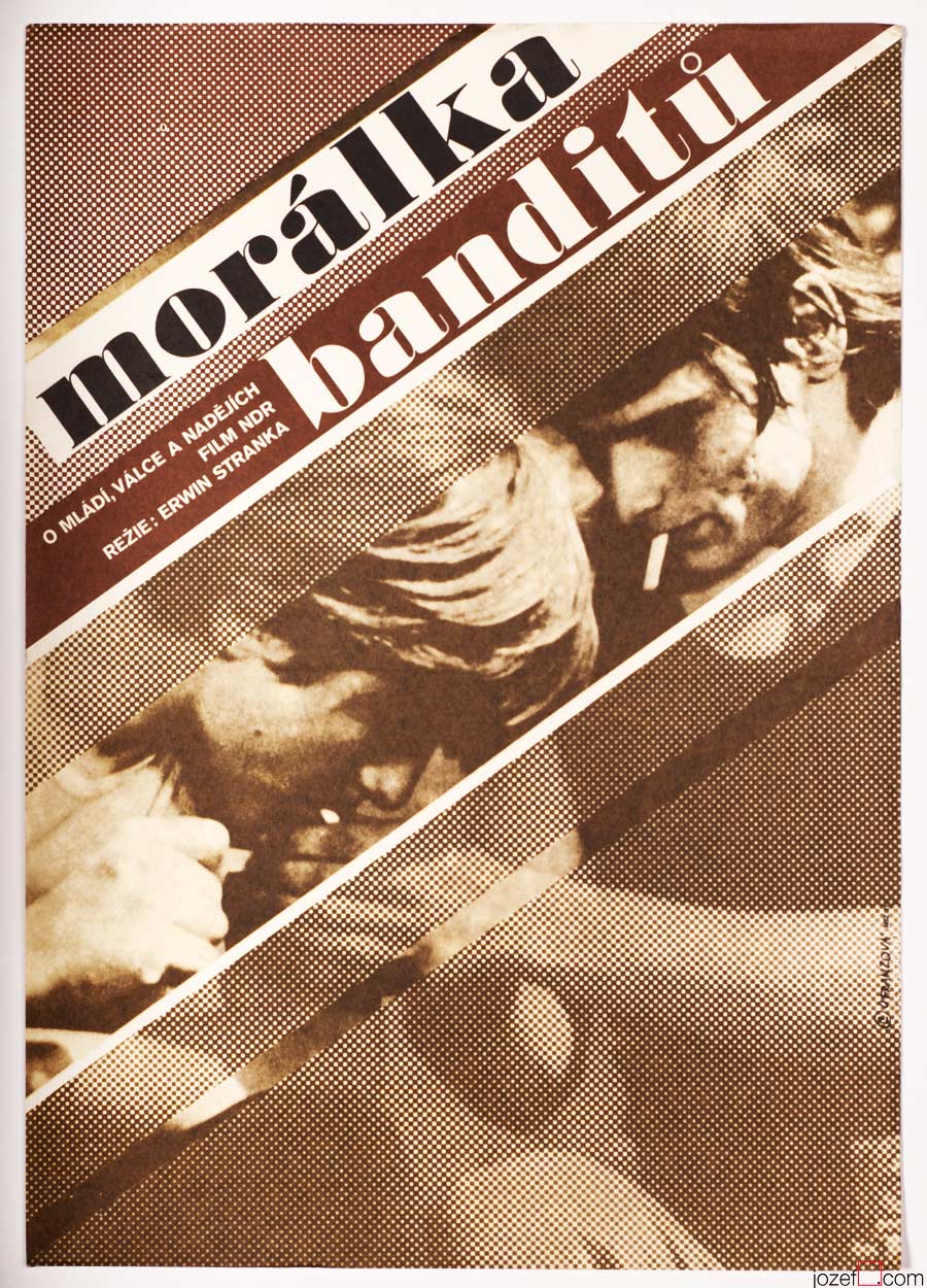 Outlaw Morality Movie Poster, Olga Franzová, 1977