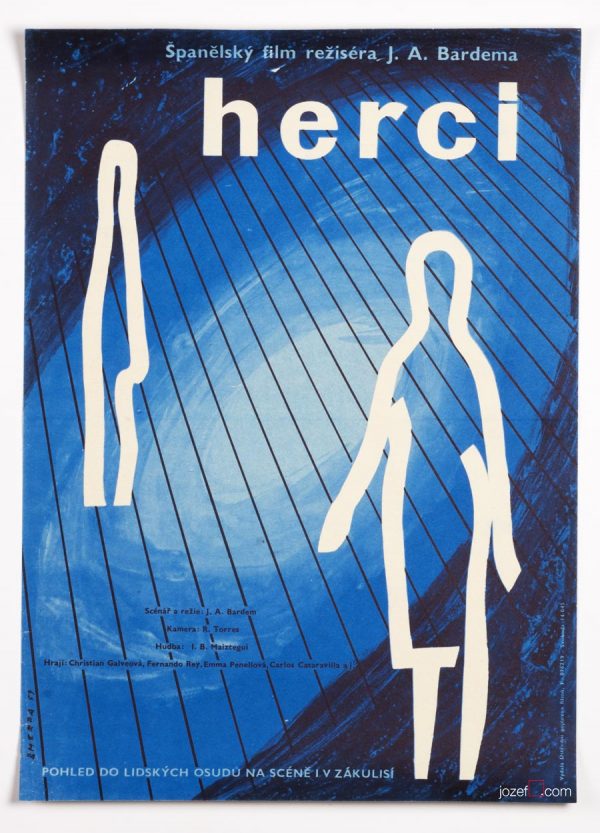 50s Poster Art, Comedians, Abstract Minimalist Poster