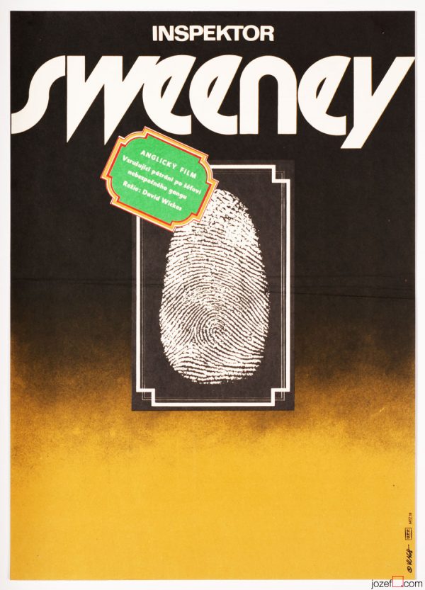 Vintage Movie Poster, Sweeney, 70s Posters Collection