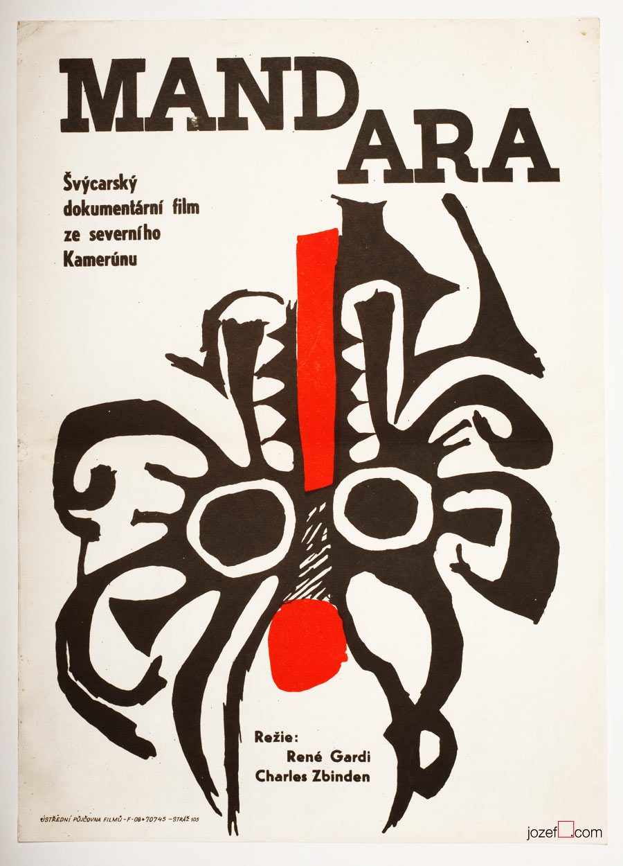 Movie Poster, Mandara, 60s Cinema Art