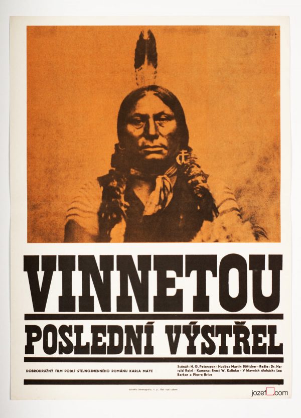 Western Movie Poster, Winnetou, The Last Shot