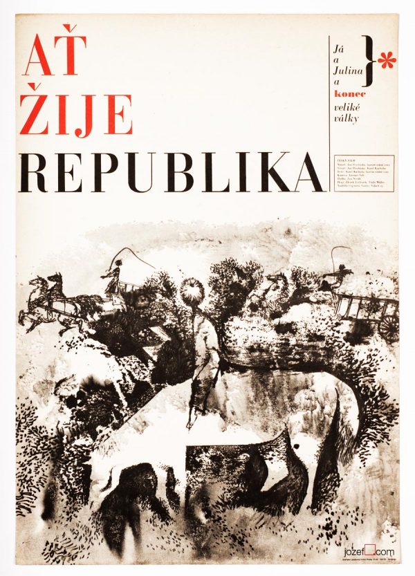 Movie Poster, Long Live the Republic, Karel Kachyna, Zdenek Ziegler