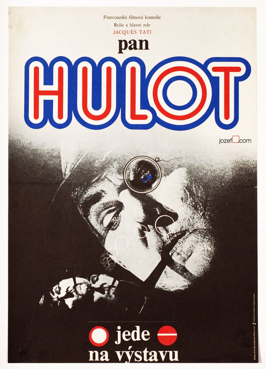 Mr. Hulot's Holiday , Vintage Movie Poster, 1970s Poster