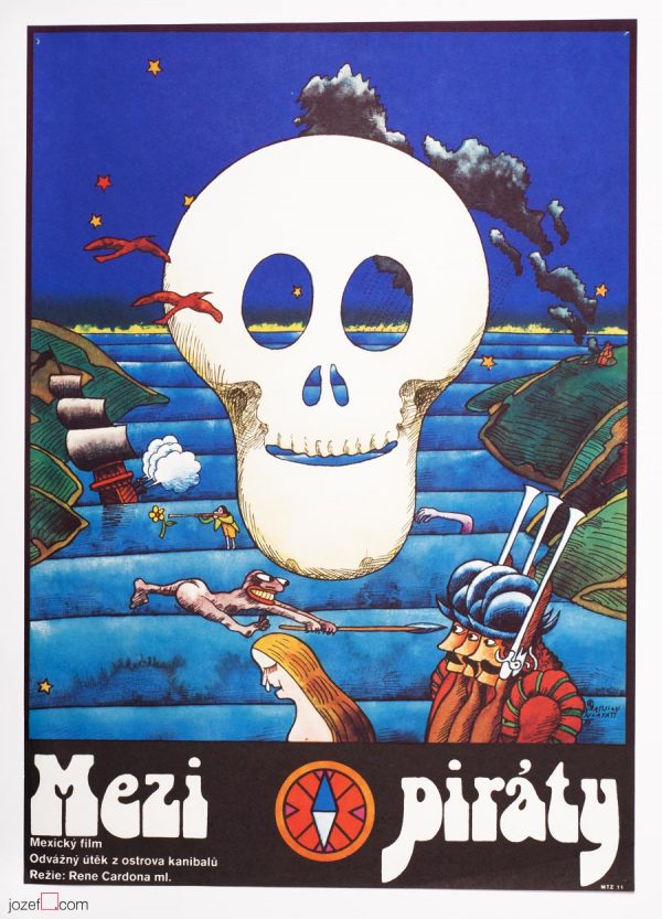 A Twelve Year Old Pirate, 1970s Movie Poster