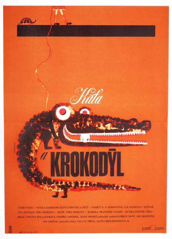 Kids Poster, Kate and the Crocodile, 1960s Poster