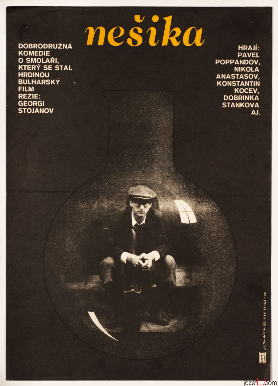All Thumbs Movie Poster, Jan Tománek, 1978