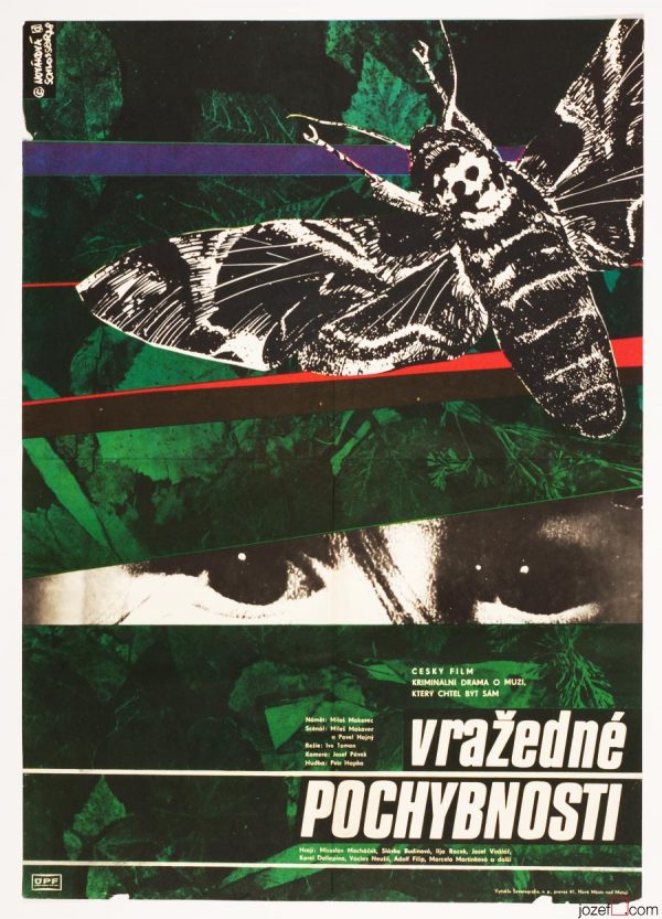 Movie Poster, Murderous Doubts, 70s Poster Collage