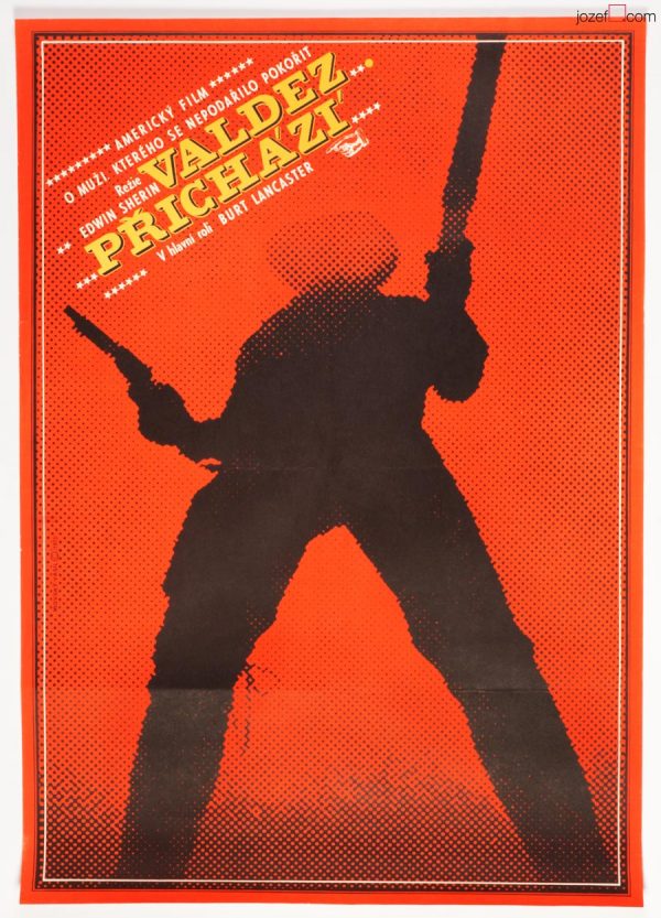Valdez Is Coming, Vintage Movie Poster