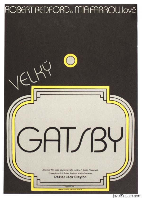 The Great Gatsby movie poster, Minimalist poster design