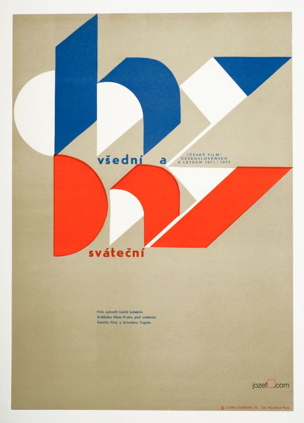 Minimalist poster, 1970s Czechoslovak Poster Art