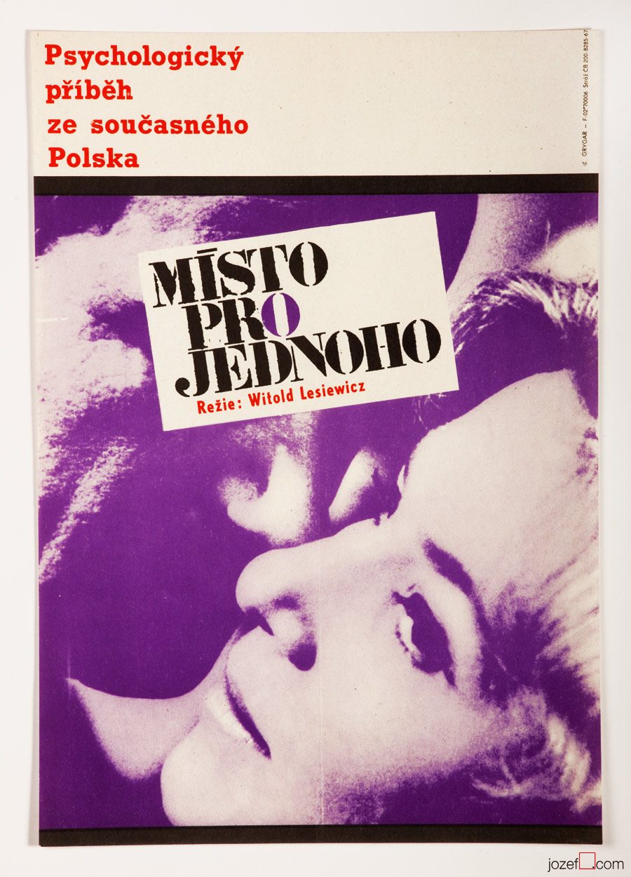 Minimalist Vintage Movie Poster, 60s Poster Art