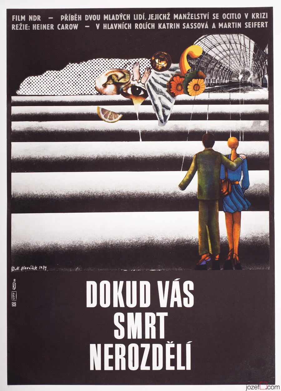 Movie Poster Until Death Do Us Part, Collage Poster Art