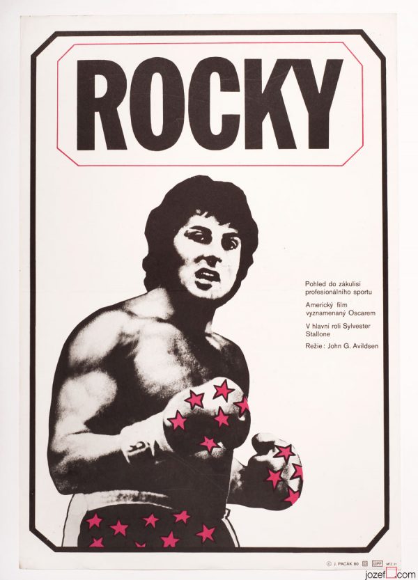 Rocky poster, Minimalist Poster