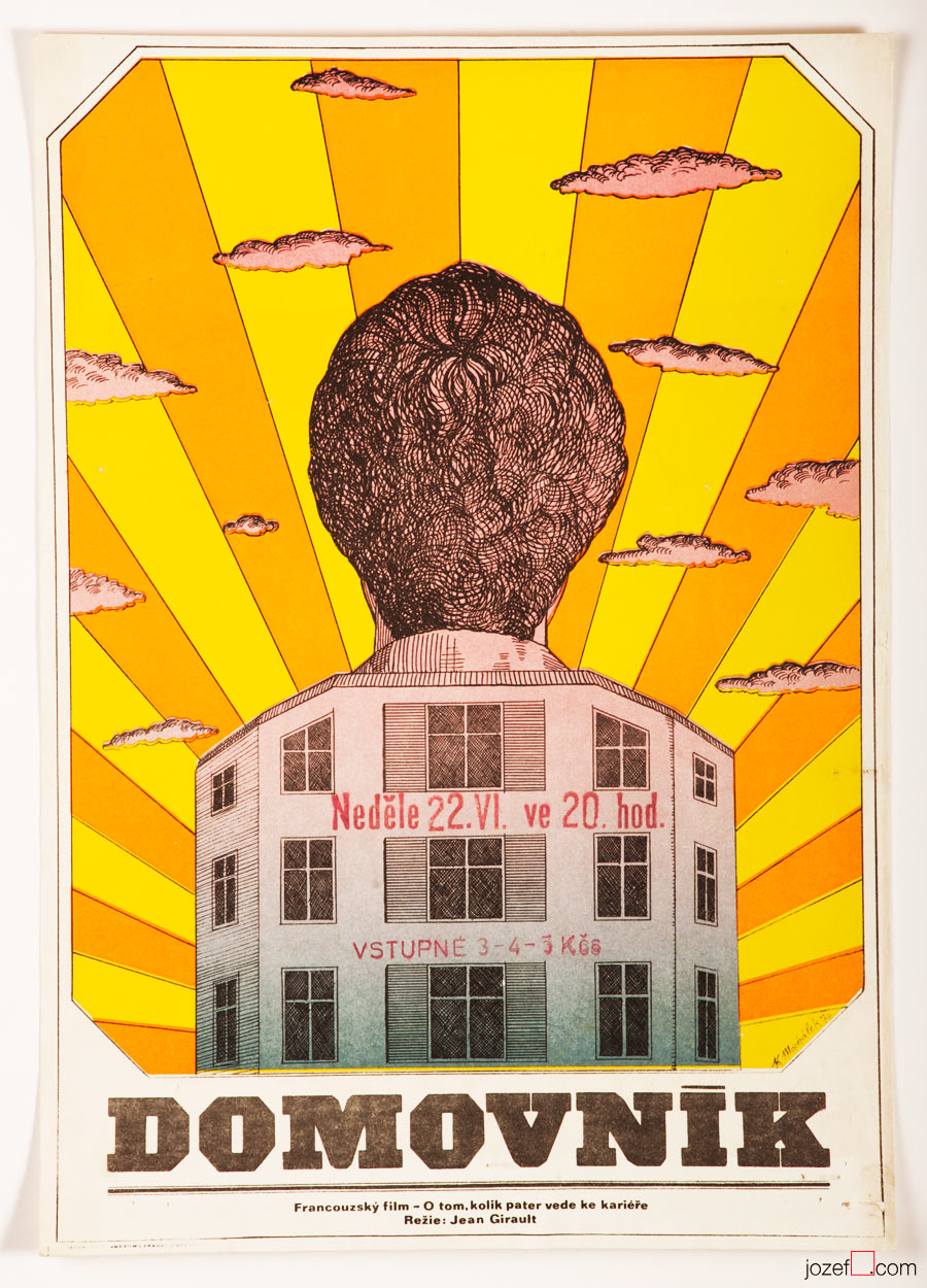 Le Concierge movie poster, 1970s Poster