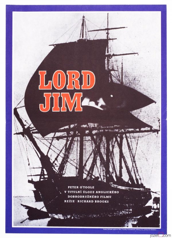 Lord Jim poster, 1970s Movie Poster