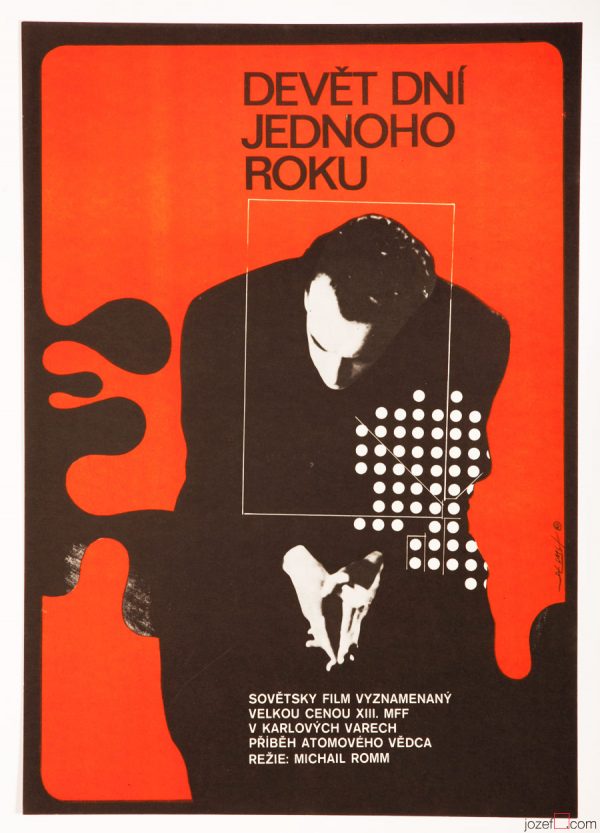 Minimalist Movie Poster, Nine Days of One Year, Jaroslav FIser