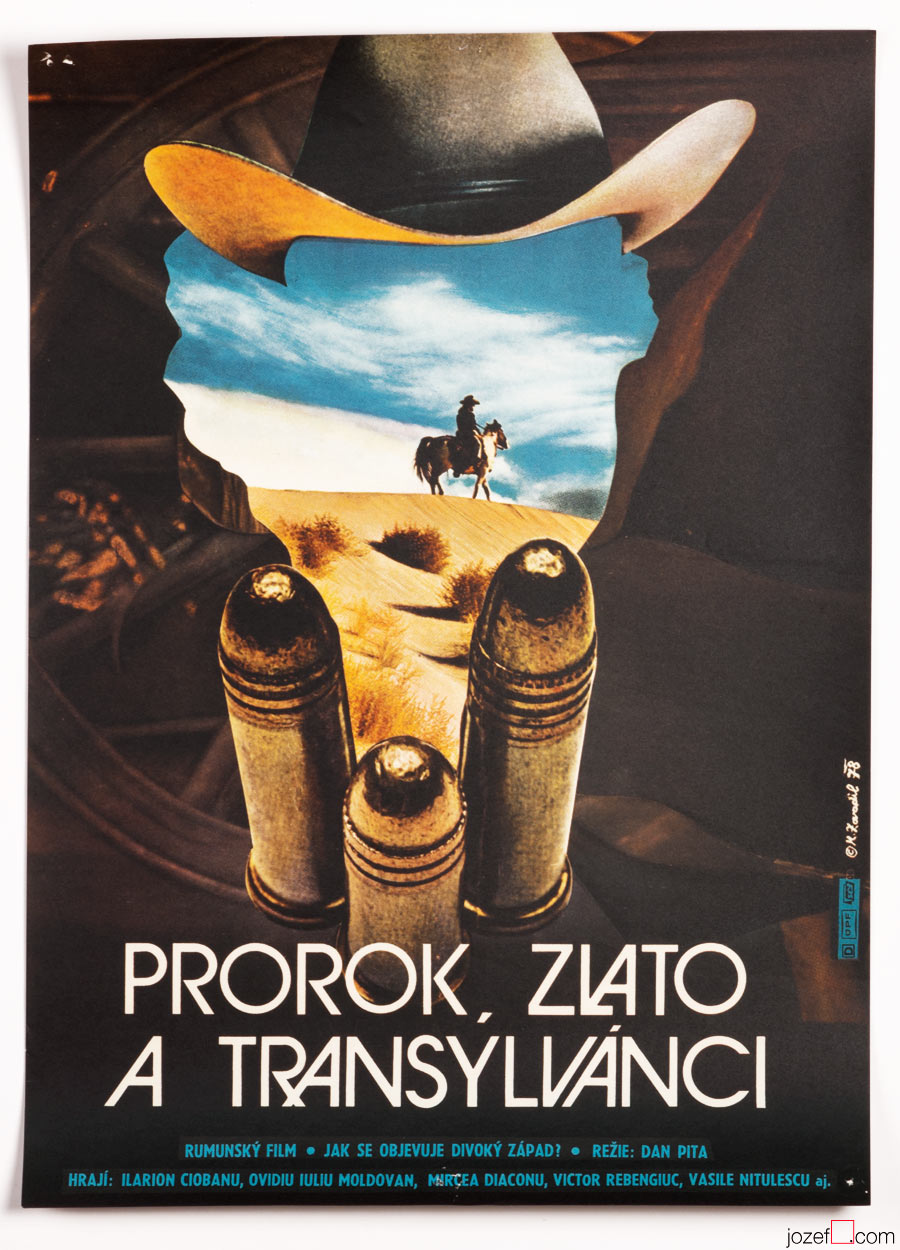 Western Poster The Prophet, the Gold and the Transylvanians