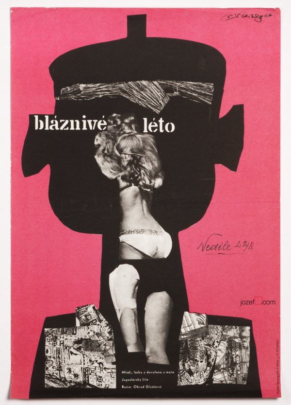 Karel Teissig, Mad Summer, Collage Movie Poster